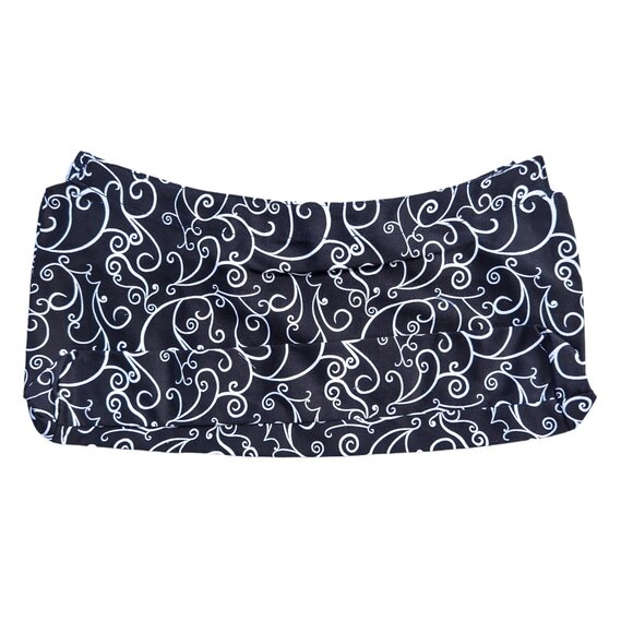 Thirty-One Fitted Purse Skirt Interchangeable Bag Cover Set of 3 Black Pink Red - Picture 6 of 14